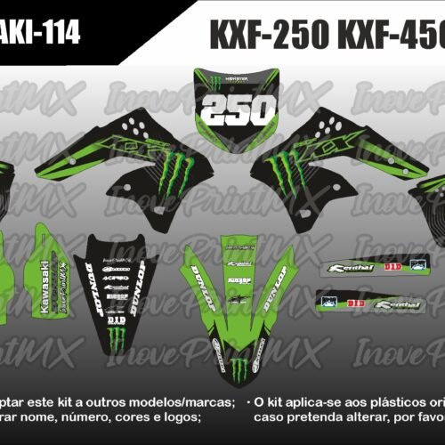 Kawasaki KXF-250 KXF-450 06 - 08