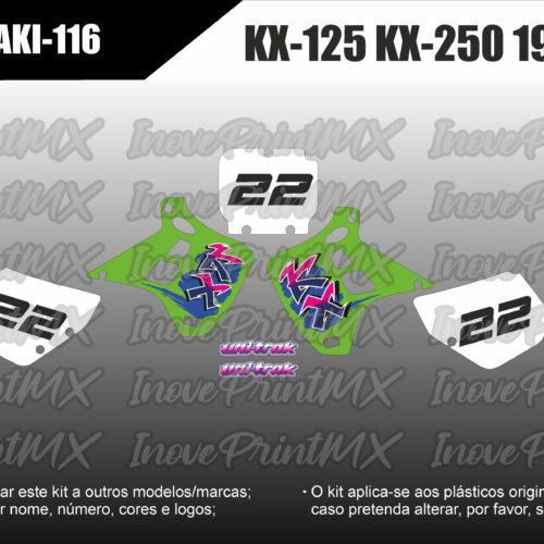 Kawasaki KX-125 KX-250 90 - 91