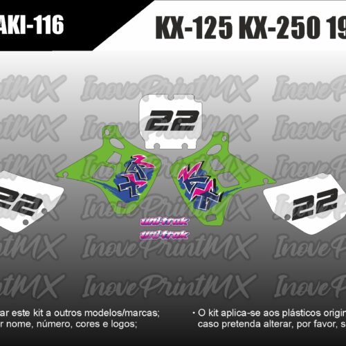 Kawasaki KX-125 KX-250 90 - 91