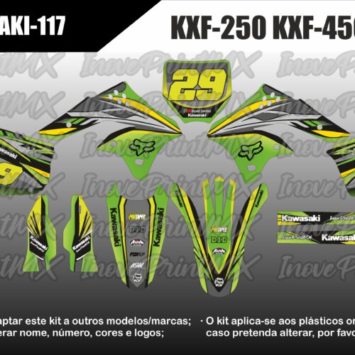 Kawasaki KXF-250 KXF-450 06 - 08