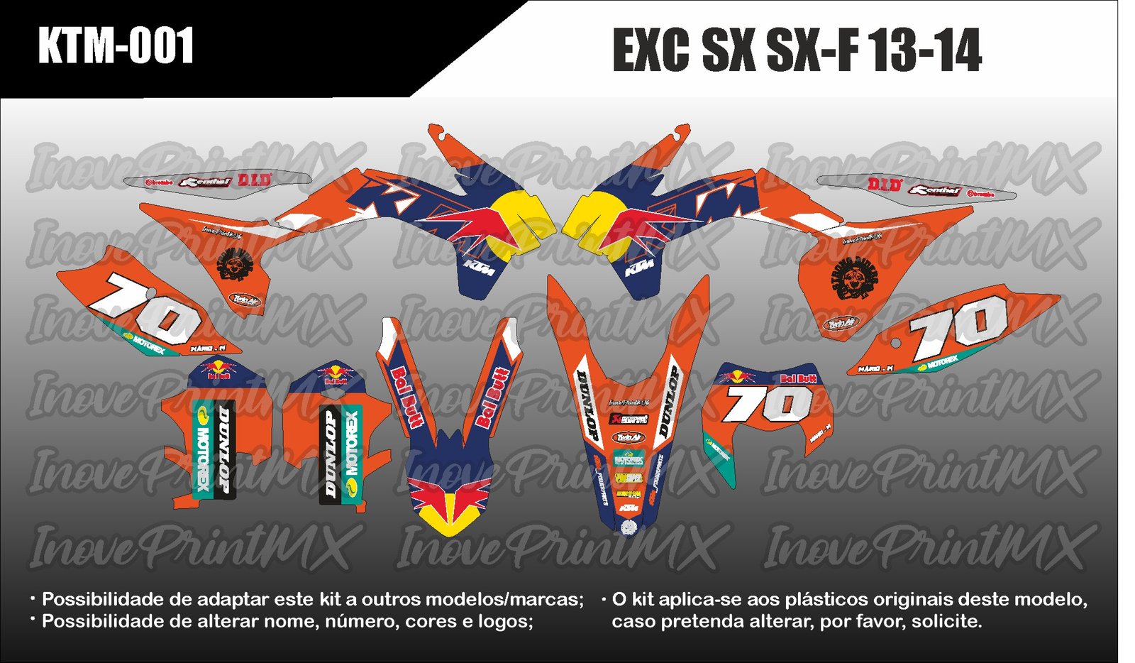 KTM EXC SX SX-F 13 - 15