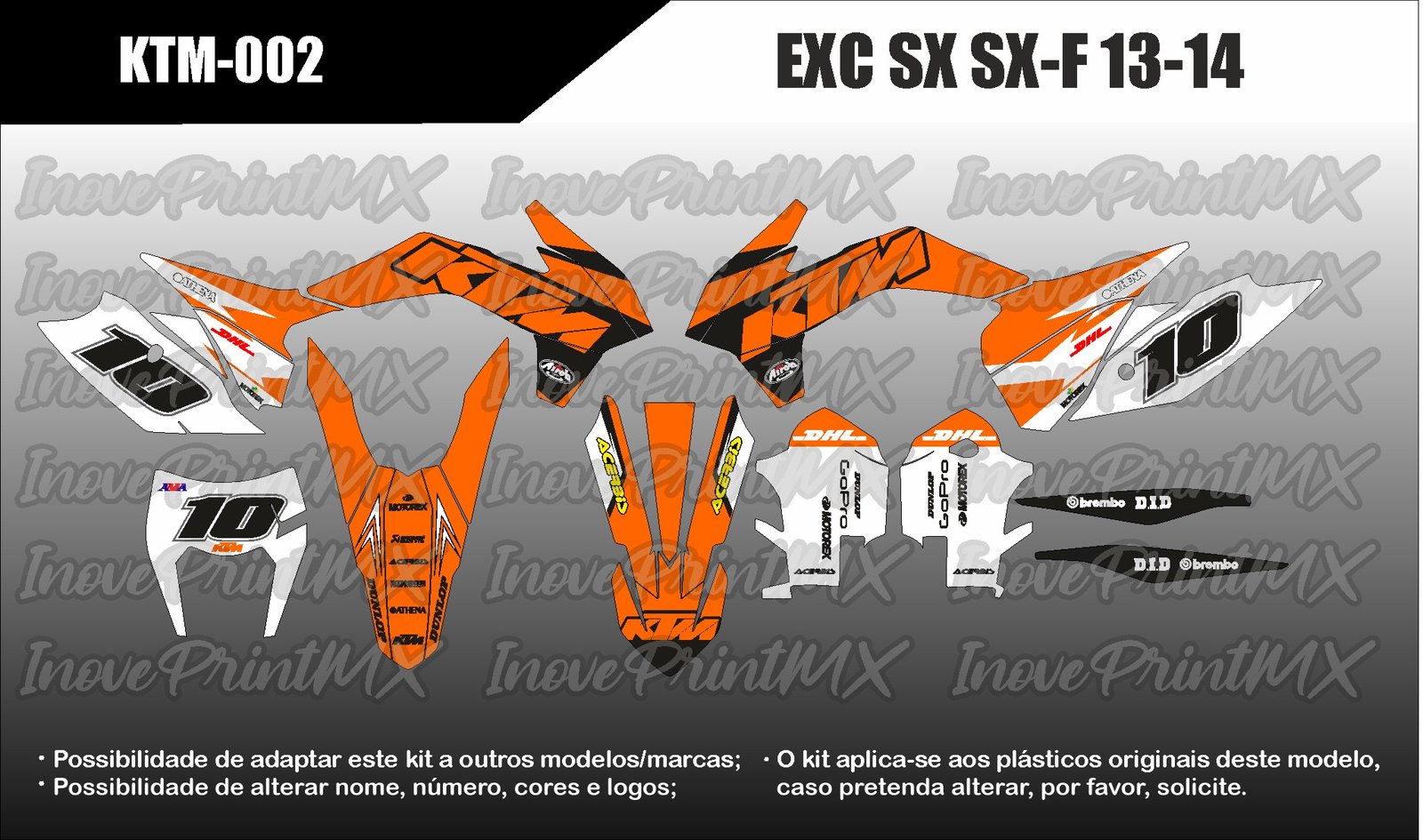 KTM EXC SX SX-F 13 - 15