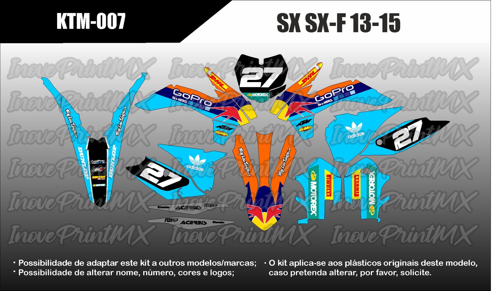 KTM EXC SX SX-F 13 - 15