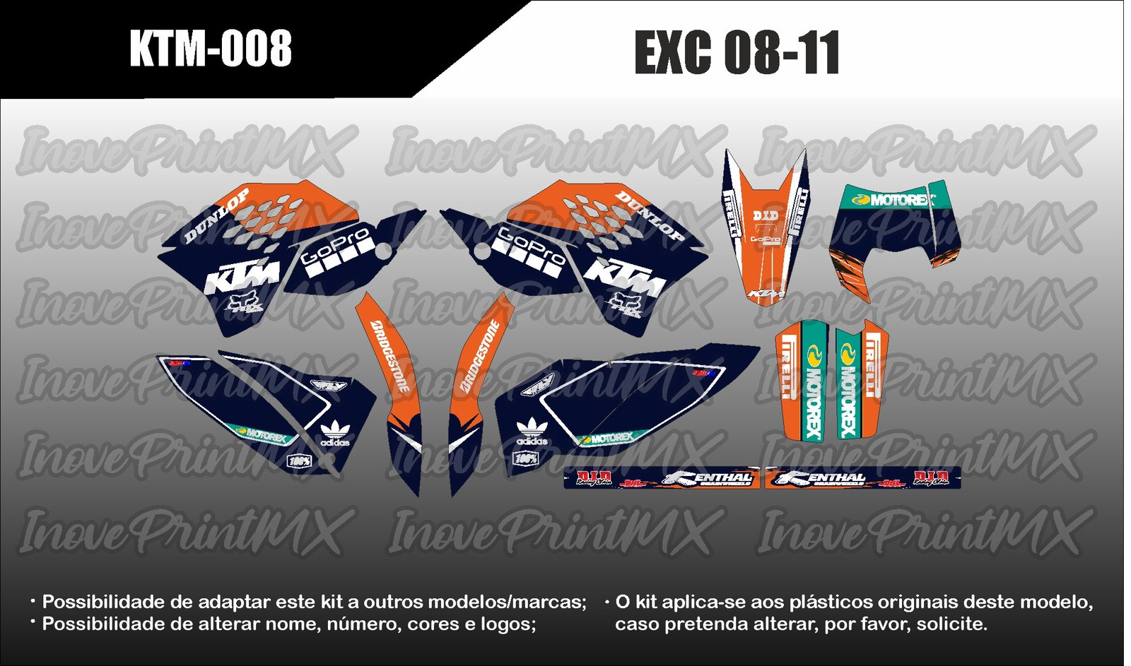 KTM EXC 08 - 11