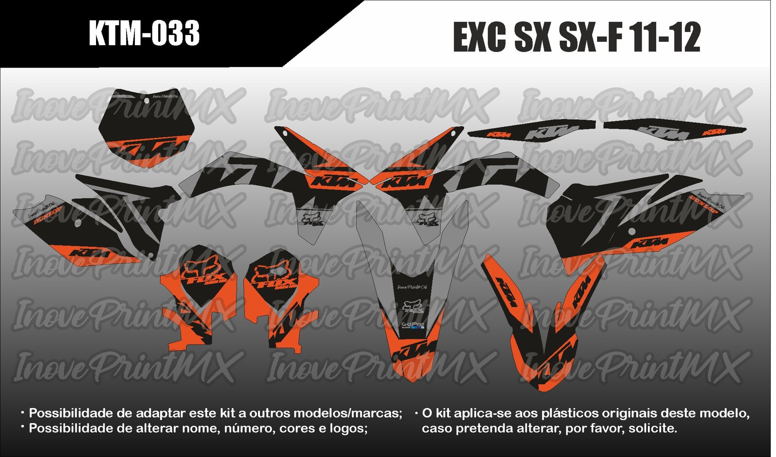 KTM EXC SX SX-F 11 - 12