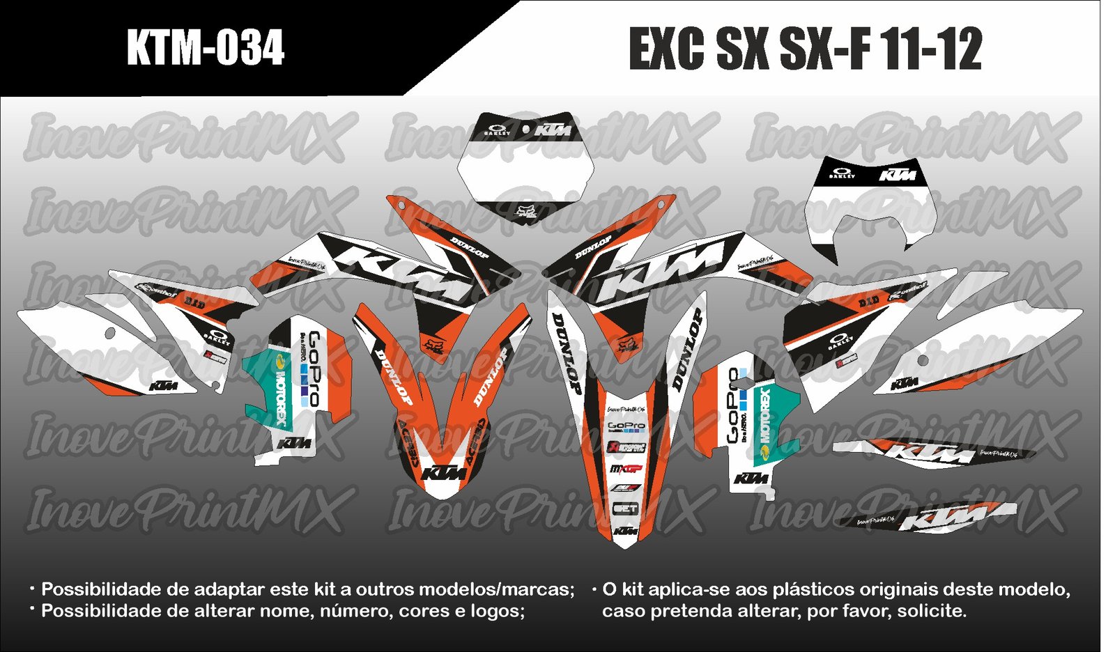 KTM EXC SX SX-F 11 - 12
