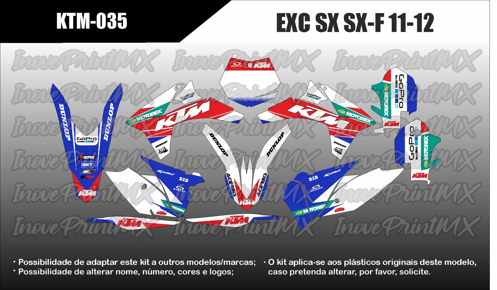KTM EXC SX SX-F 11 - 12