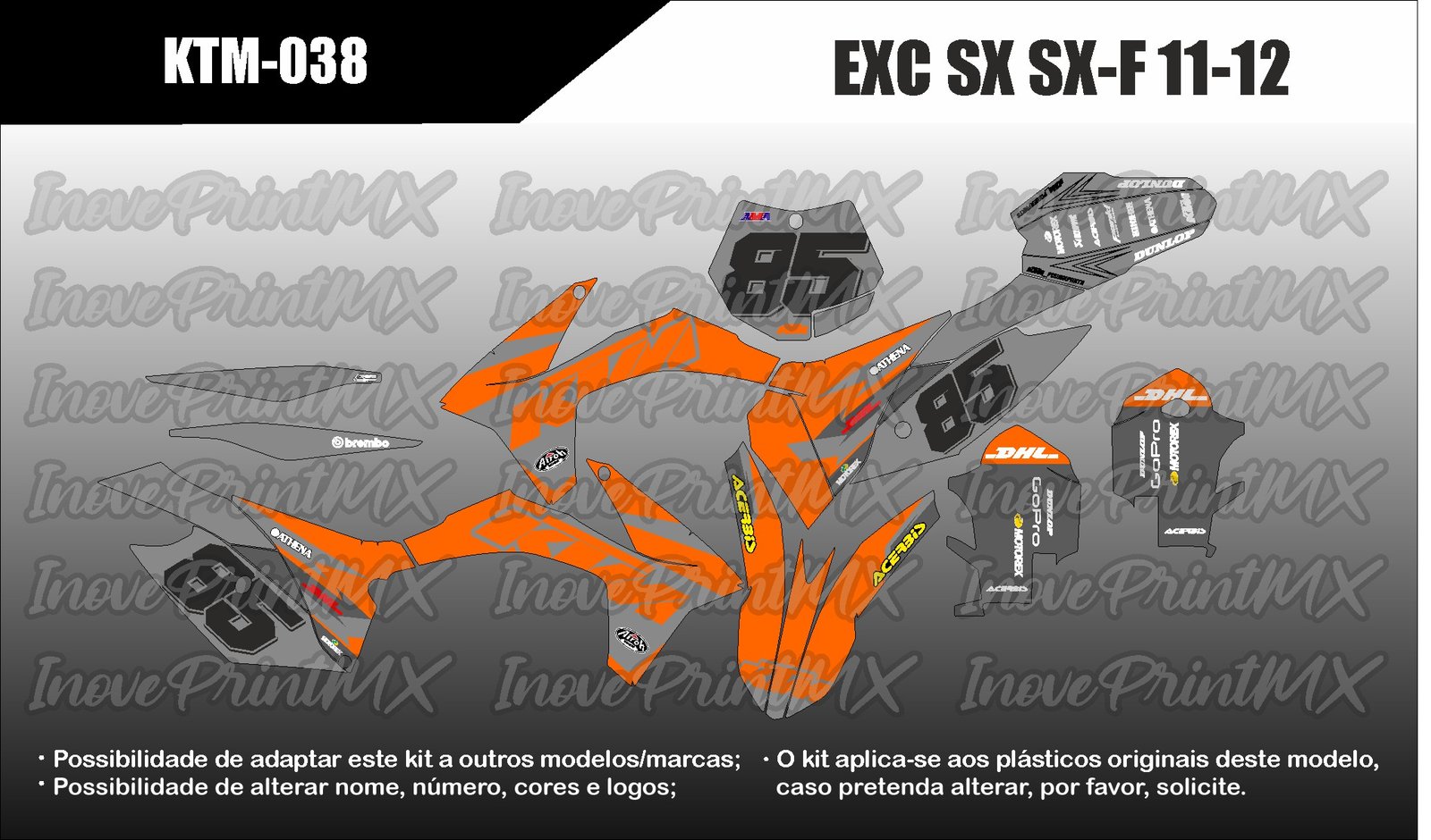 KTM EXC SX SX-F 11 - 12