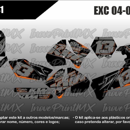 KTM EXC 04 - 07