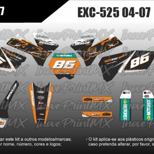 KTM EXC SX SX-F 04 - 07