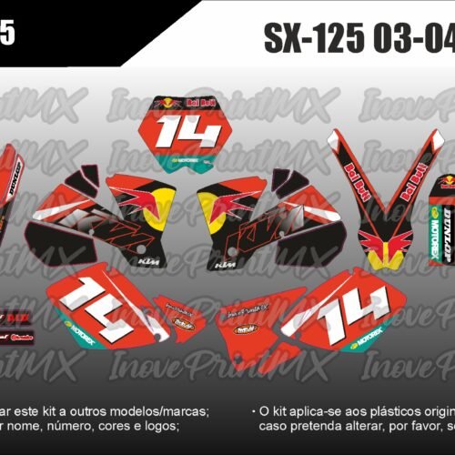 KTM EXC SX SX-F 03 - 04