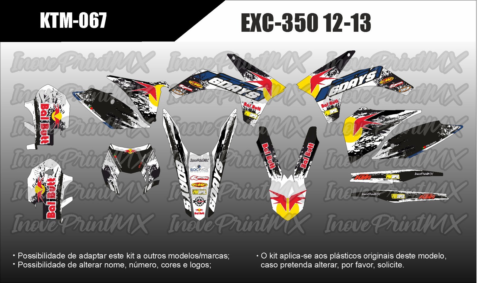 KTM EXC SX SX-F 12 - 13