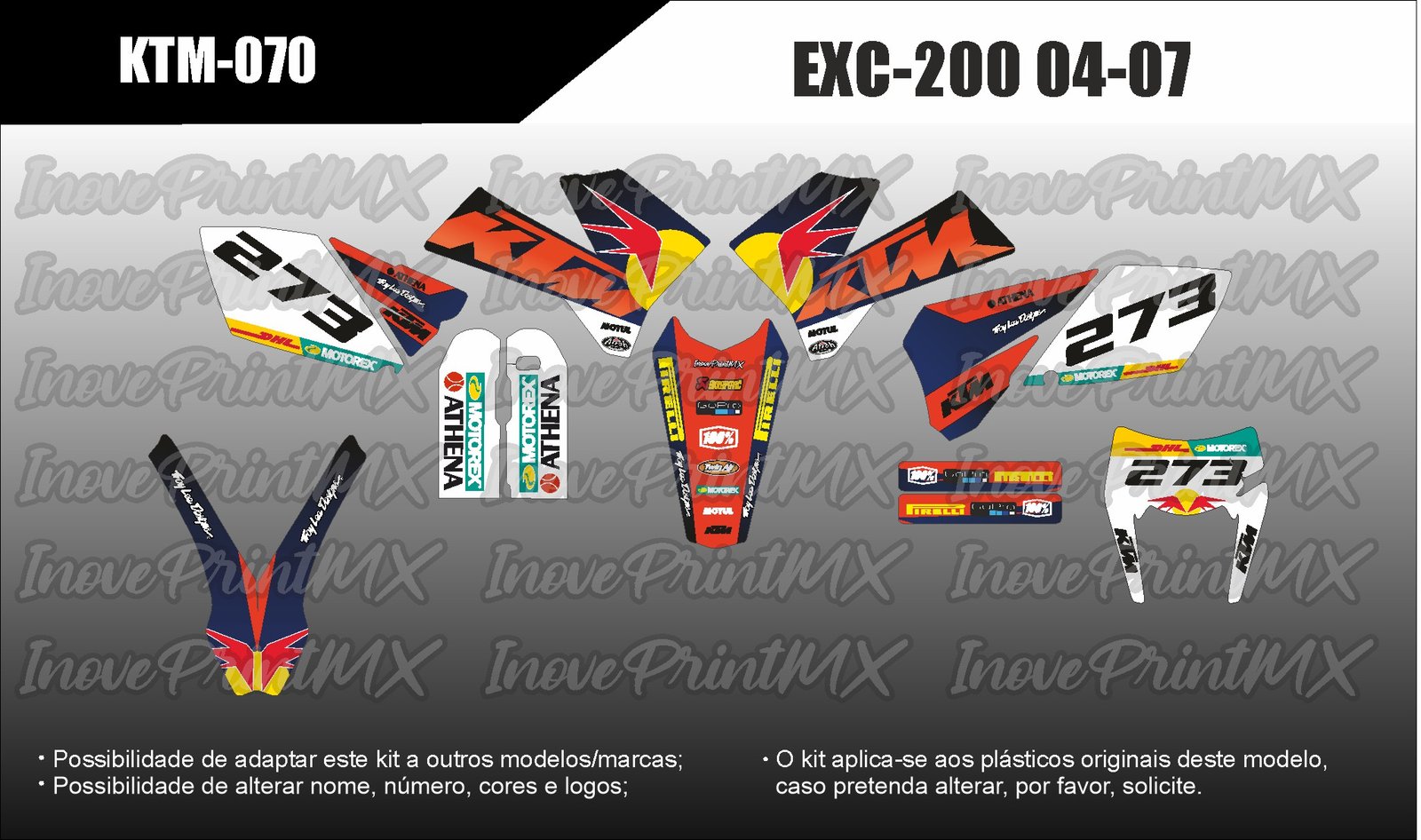 KTM EXC SX SX-F 04 - 07