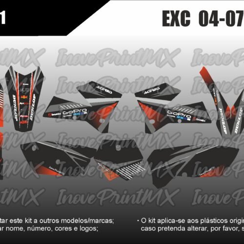 KTM EXC SX SX-F 04 - 07