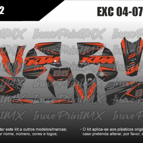 KTM EXC SX SX-F 04 - 07