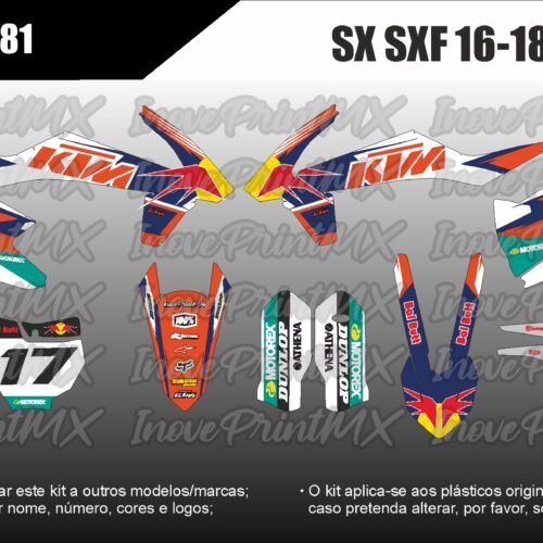 KTM EXC SX SX-F 16 - 18