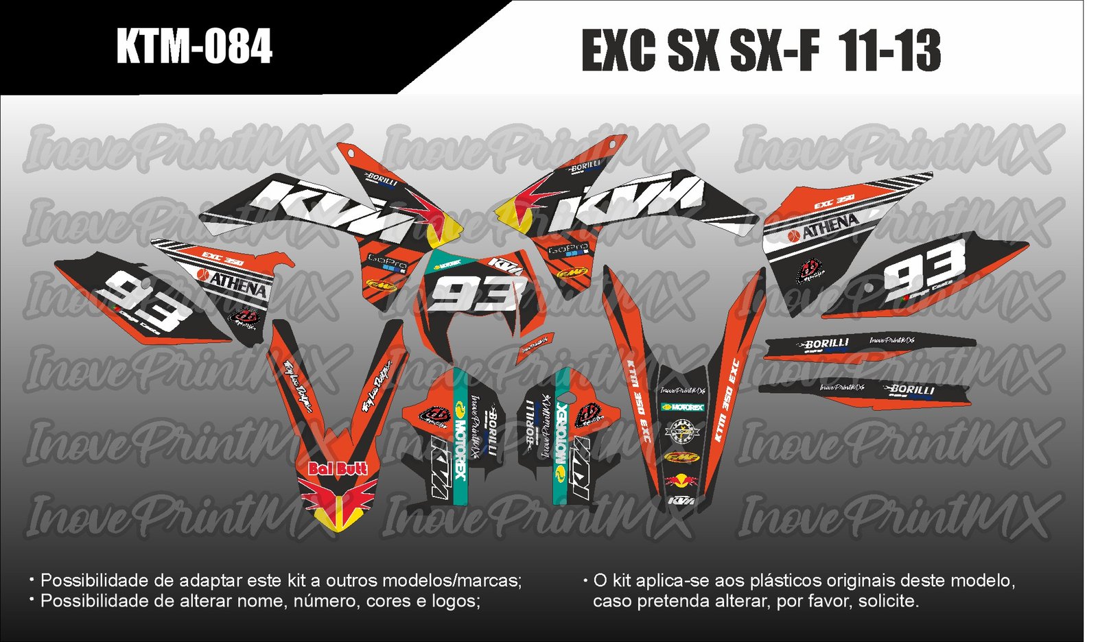 KTM EXC SX SX-F 11 - 12