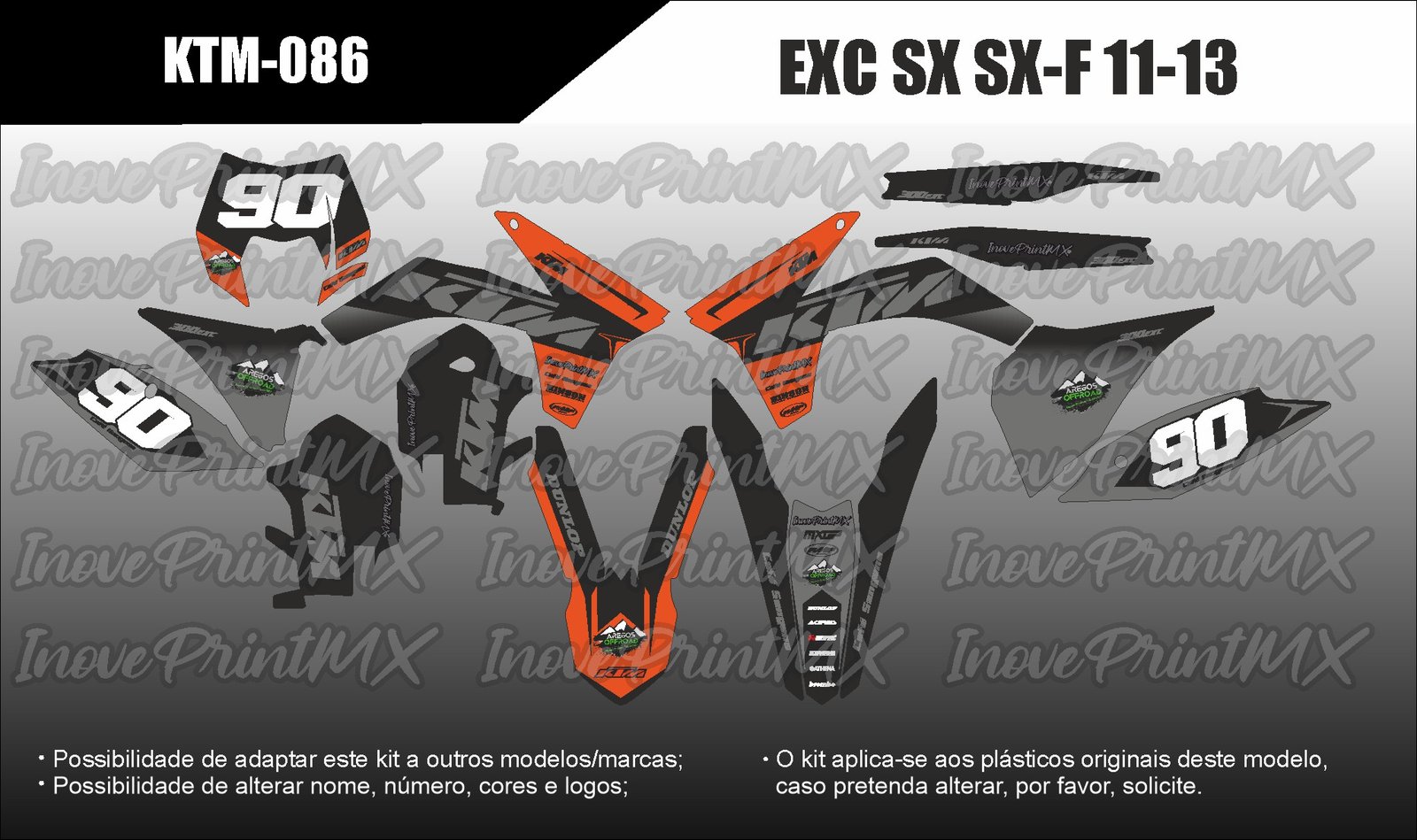 KTM EXC SX SX-F 11 - 13
