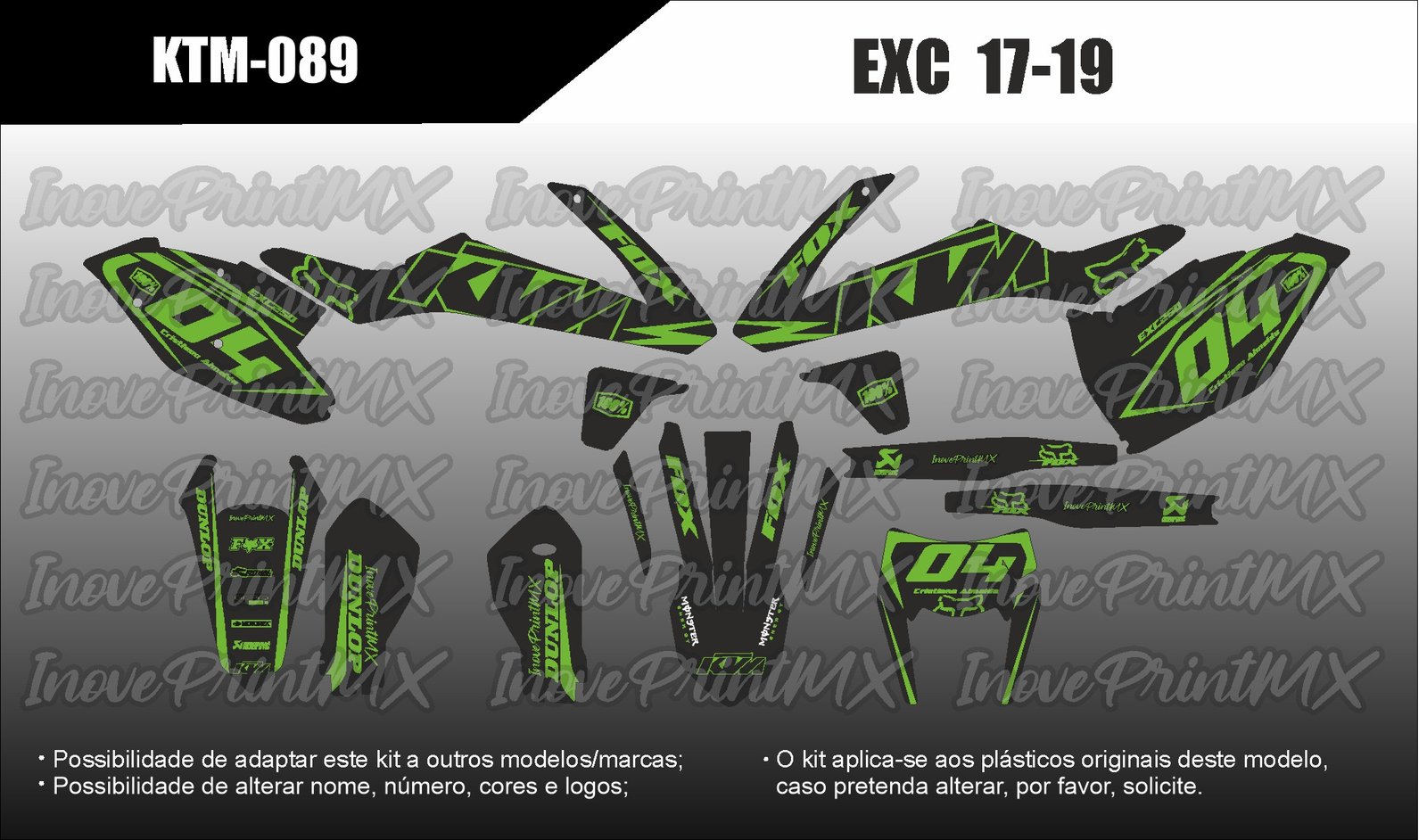 KTM EXC SX 17 - 19