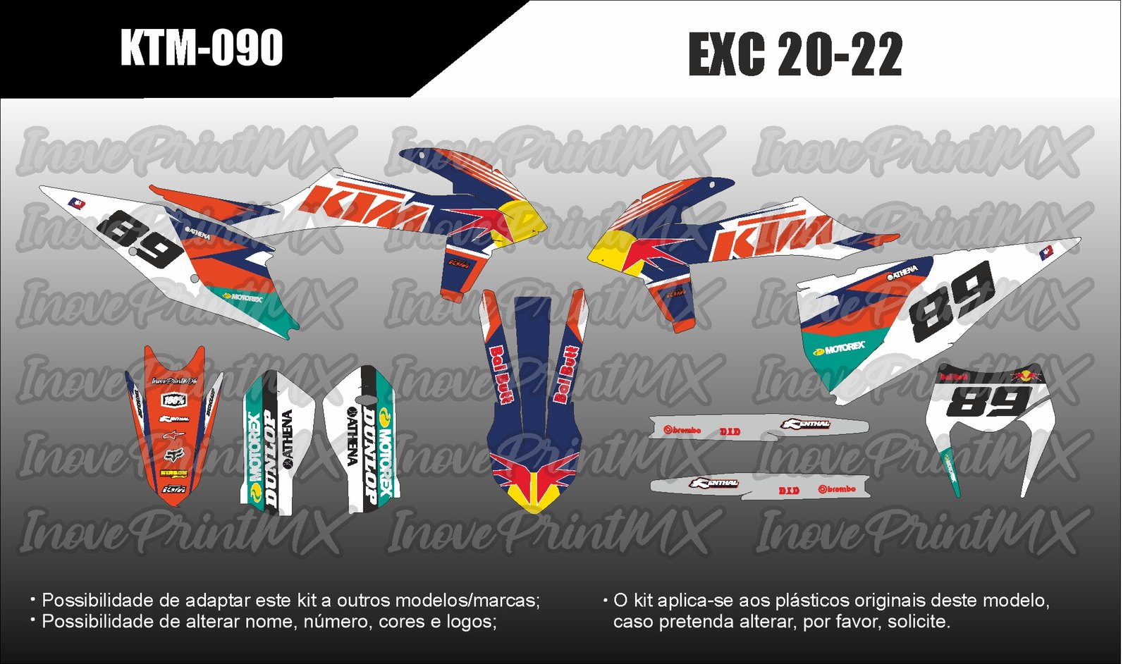 KTM EXC SX SX-F 20 - 22