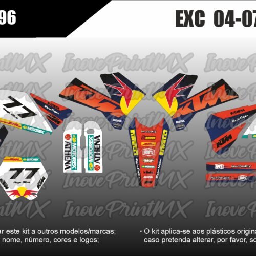 KTM EXC SX 04 - 07