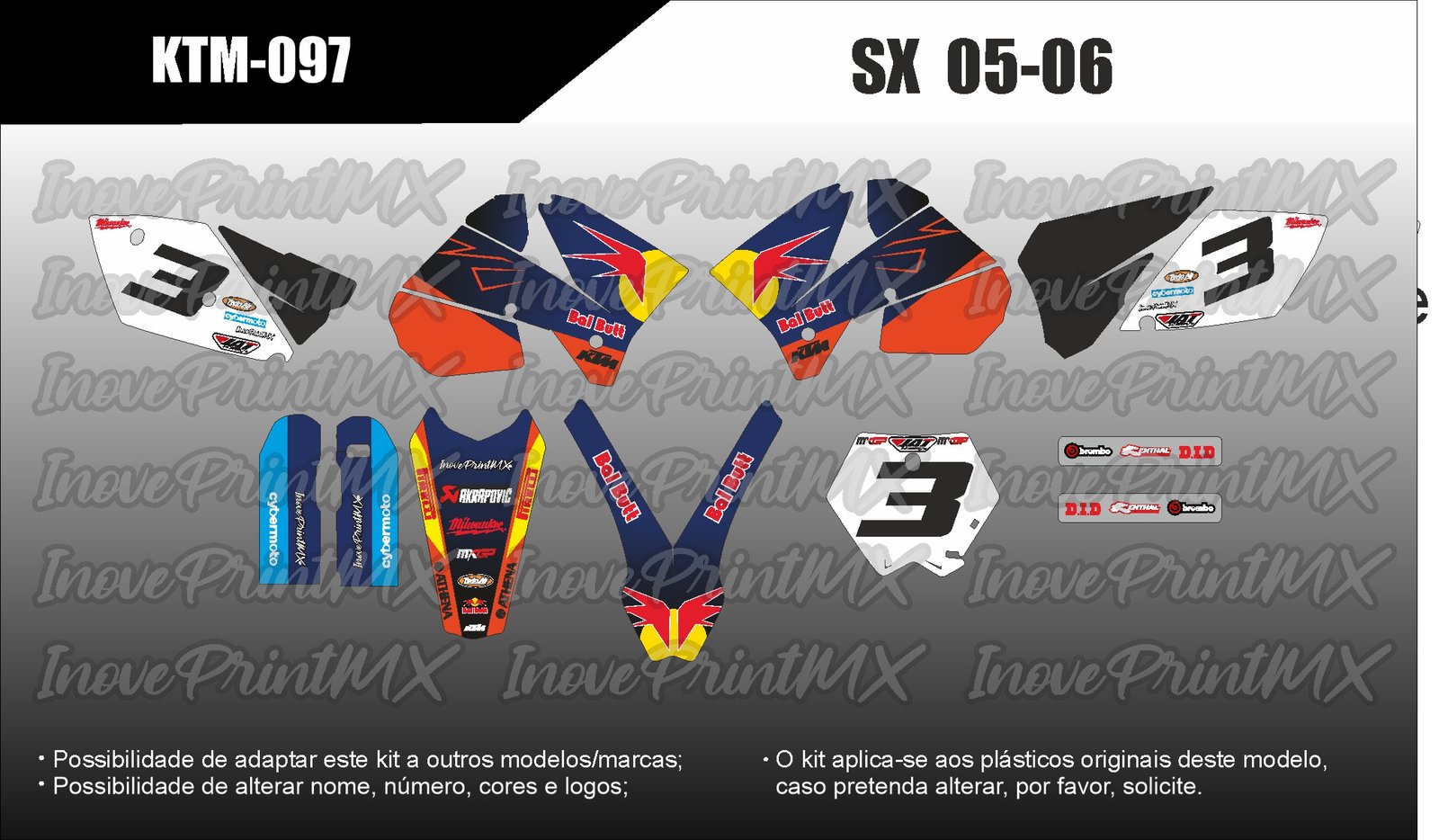 KTM EXC SX 05 - 06