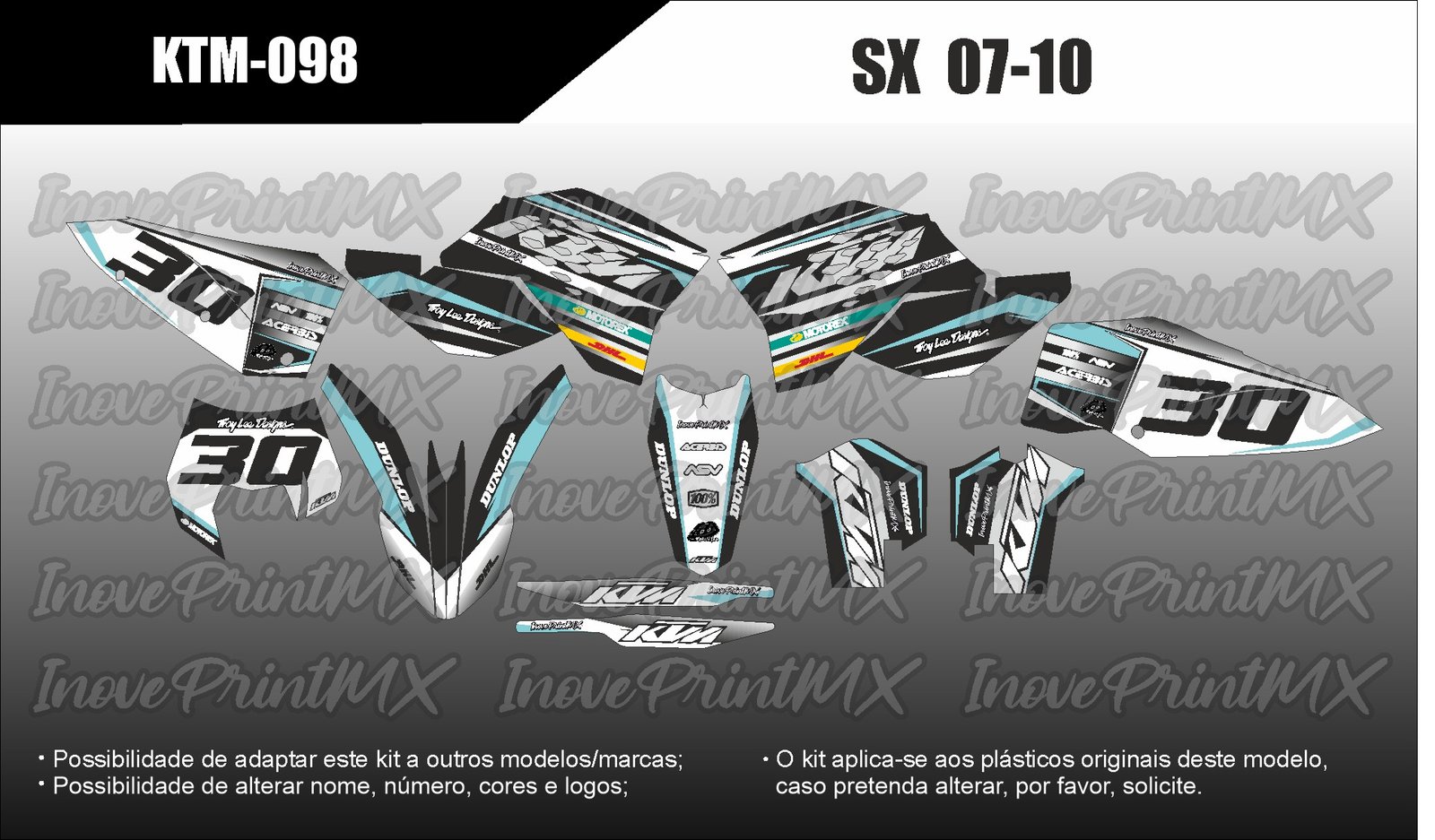 KTM EXC SX 07 - 10