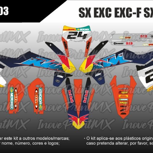 KTM SX-F SX EXC-F EXC  16 - 18