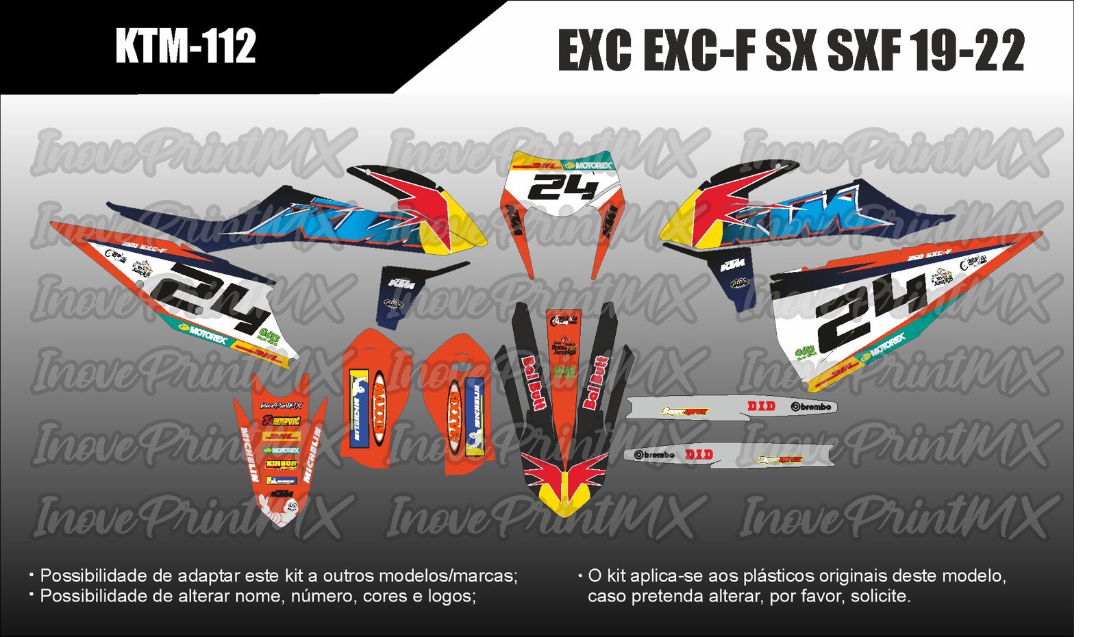 KTM EXC EXC-F SX SX-F 19 - 22