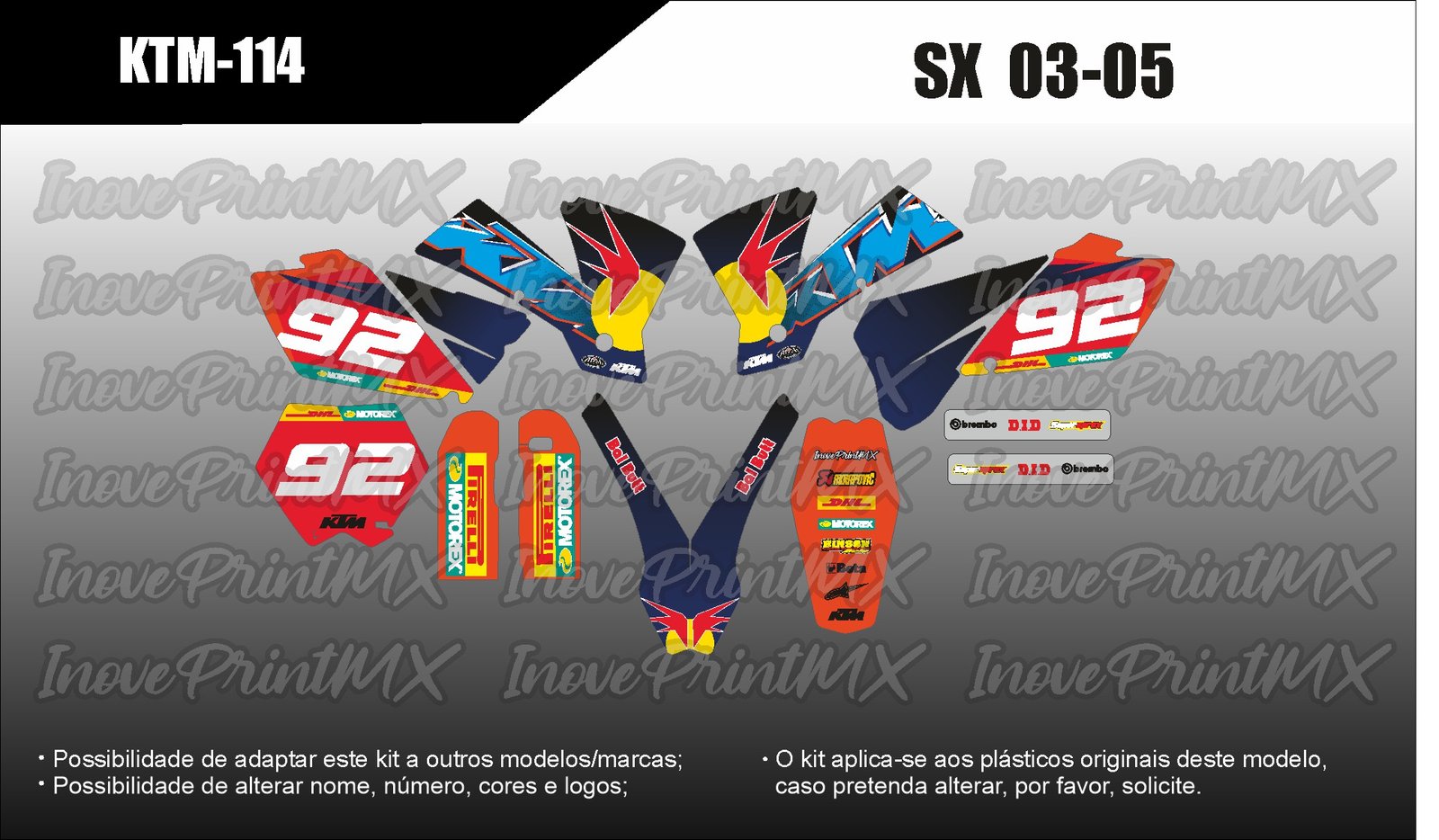 KTM SX 03 - 05