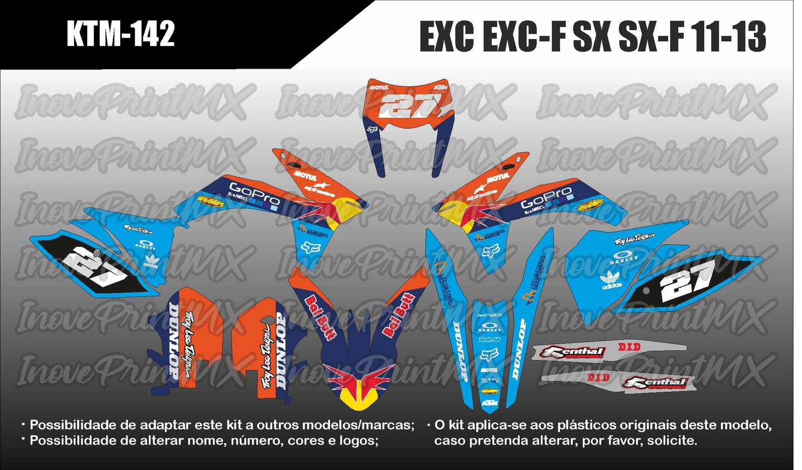 KTM EXC EXC-F SX SX-F 11 - 13