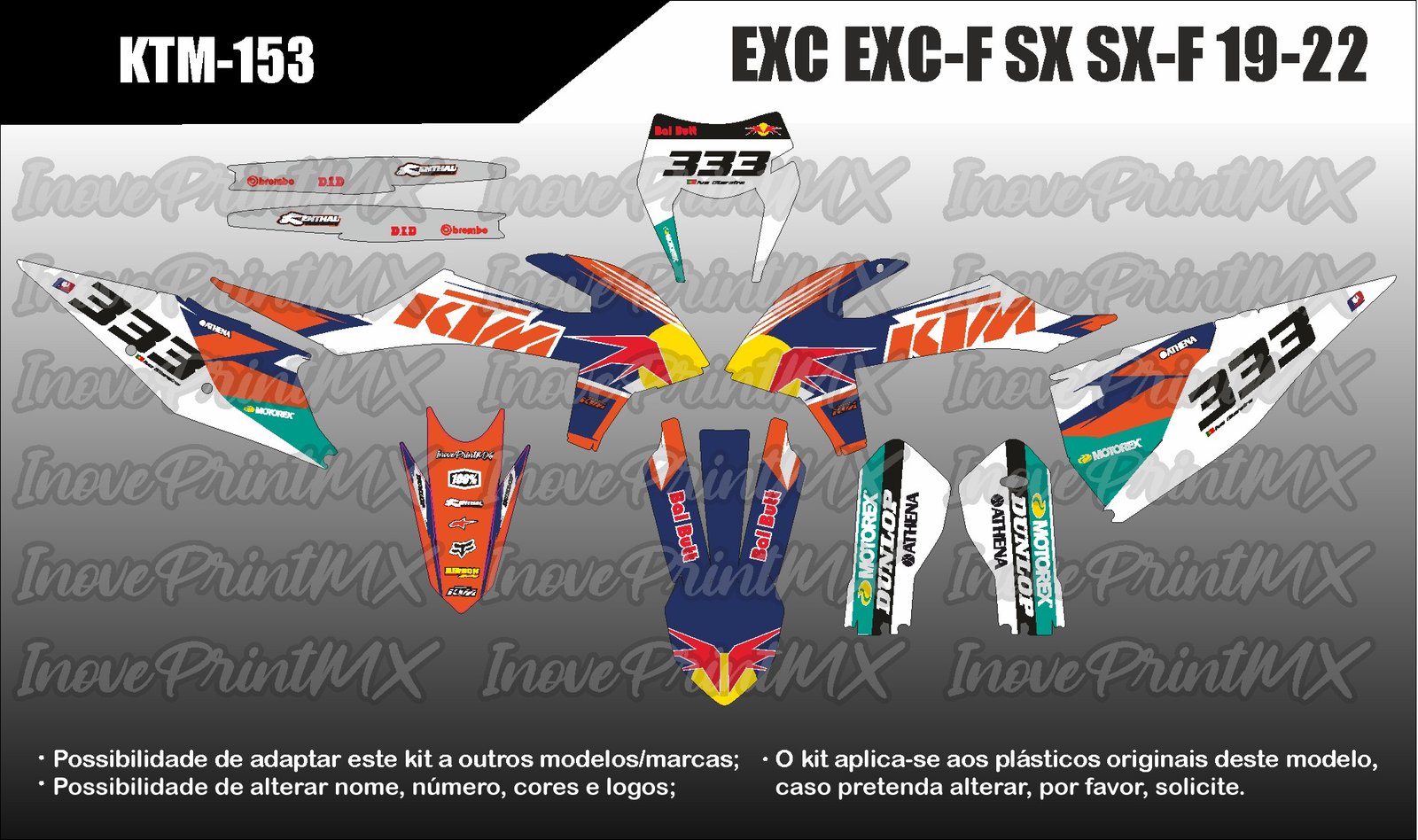 KTM EXC EXC-F SX SX-F 19 - 23