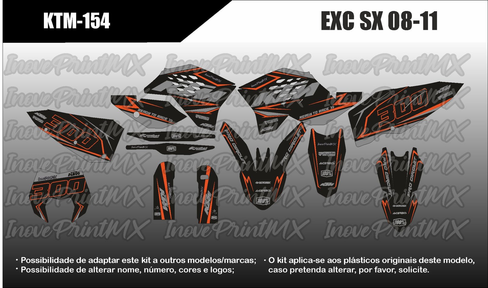 KTM EXC SX SX-F 08 - 11