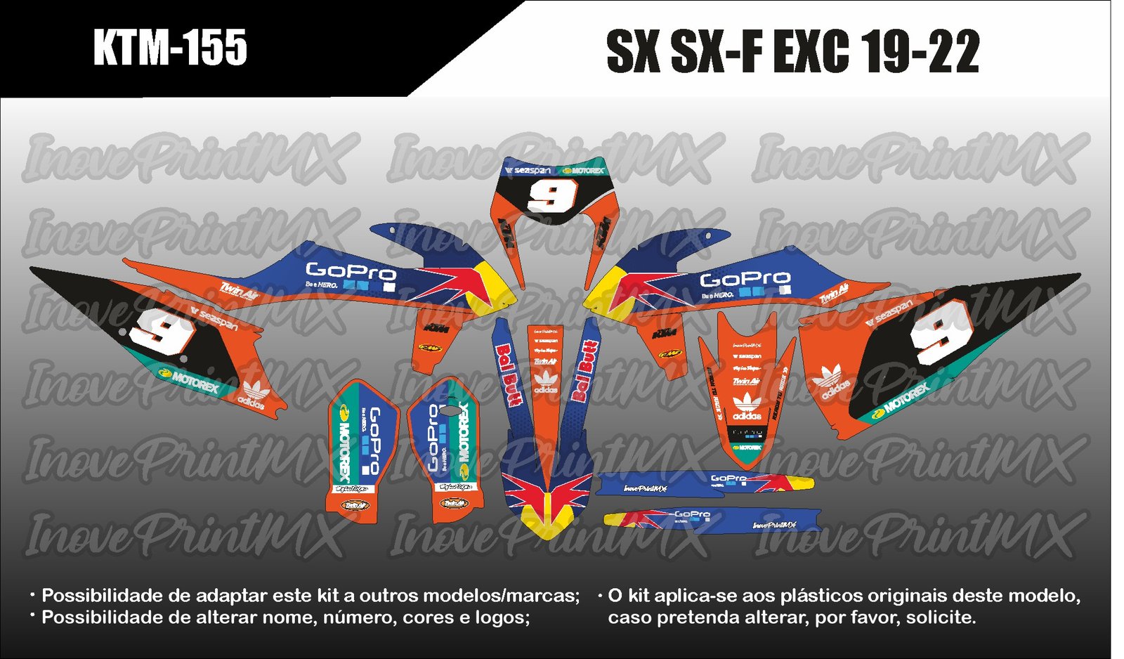 KTM EXC EXC-F SX SX-F 19 - 23