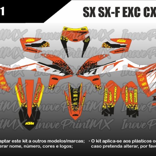 KTM EXC SX SX-F 11 - 12