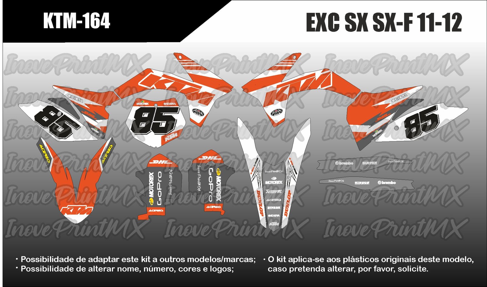 KTM EXC SX SX-F 11 - 12
