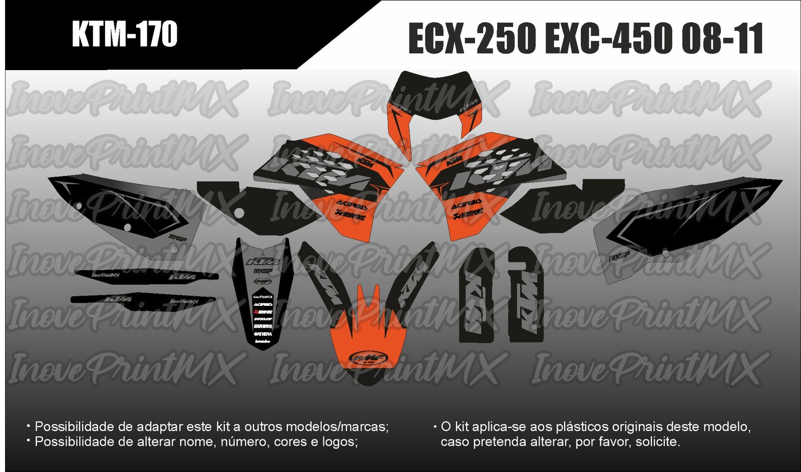 KTM EXC SX SX-F 08 - 11