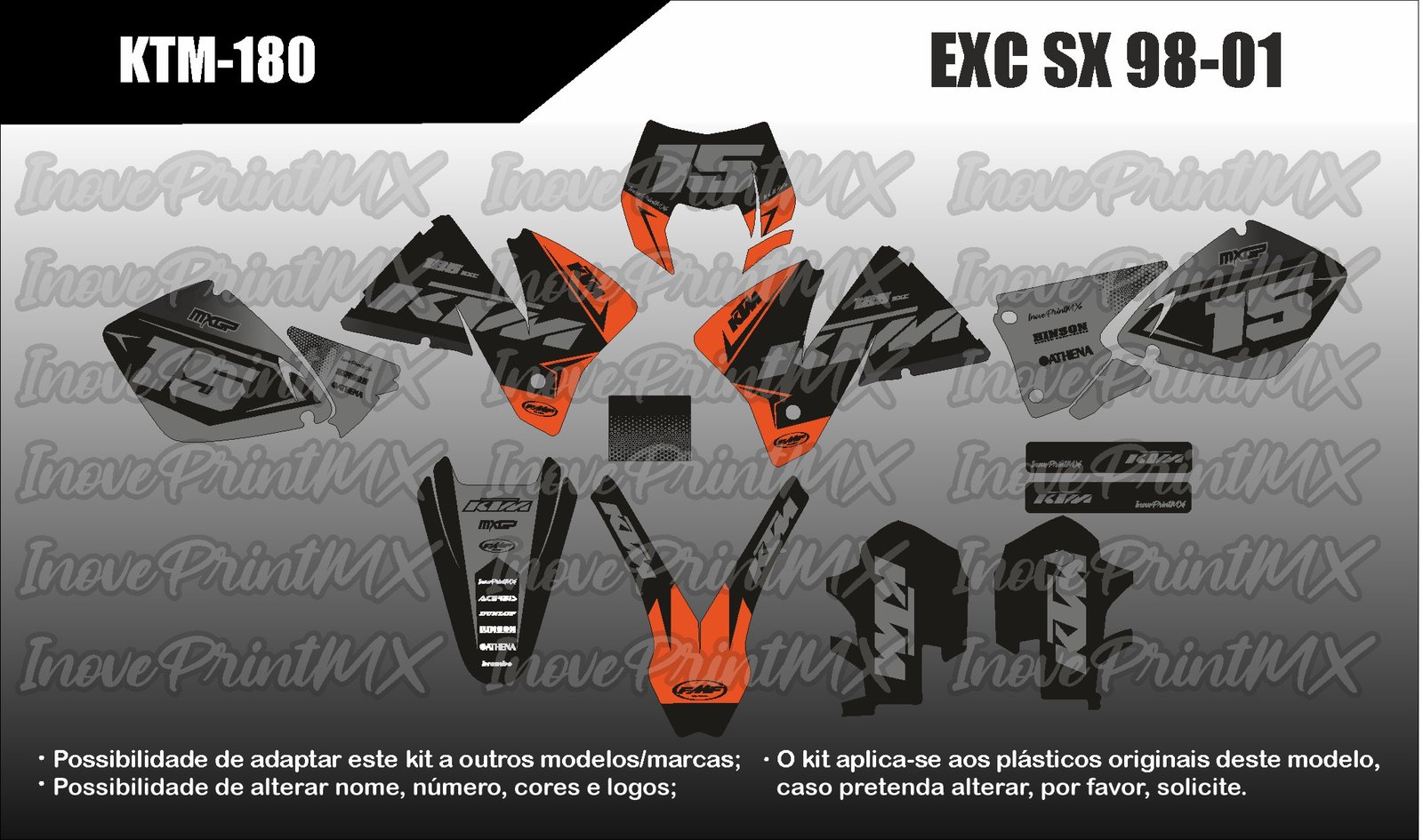 KTM EXC SX 98 - 01