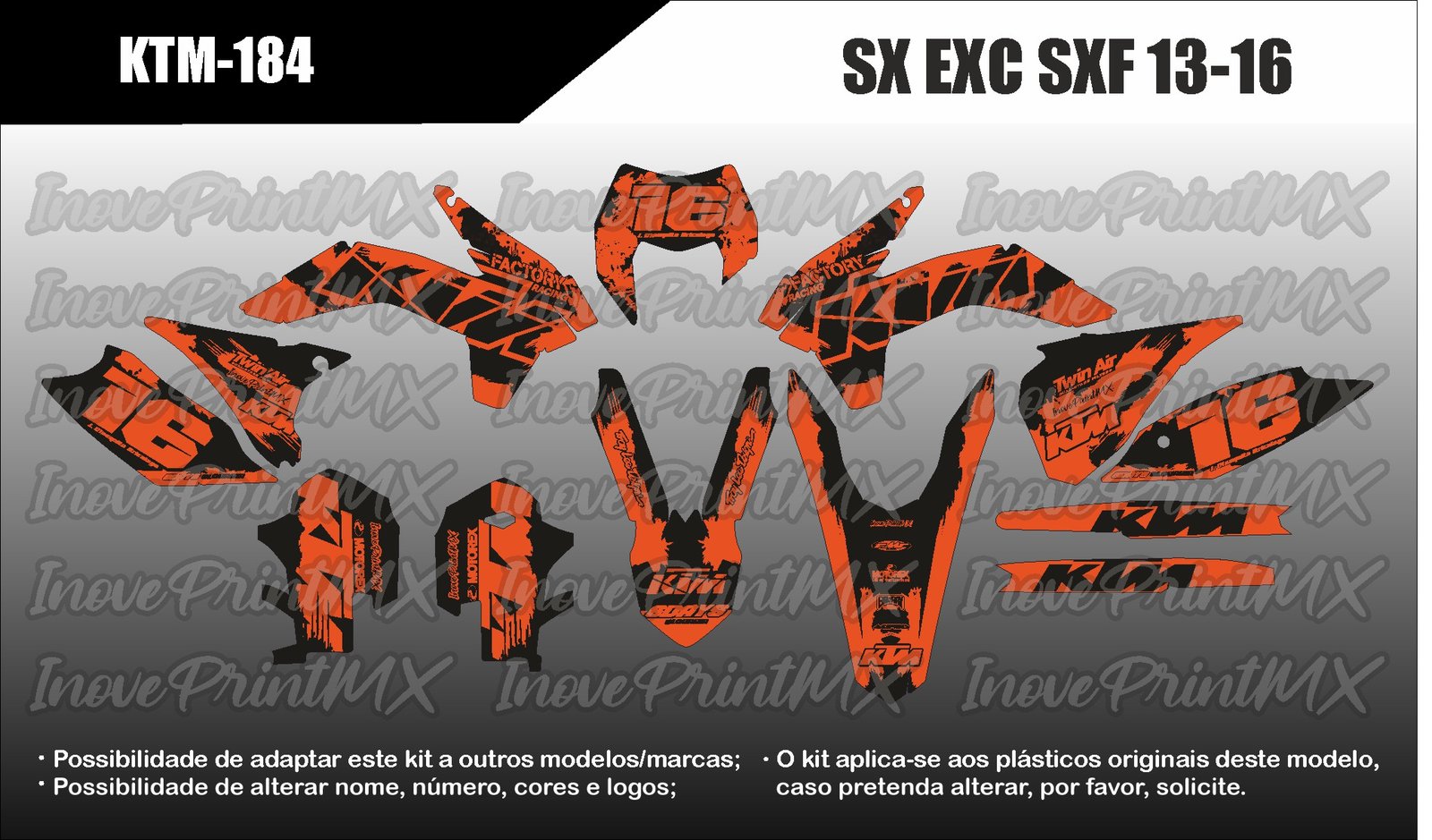 KTM EXC EXC-F SX SX-F 13 - 16