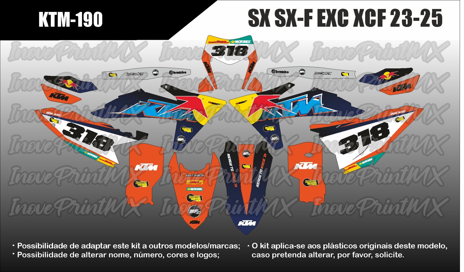 KTM EXC EXC-F SX SX-F 23 - 25