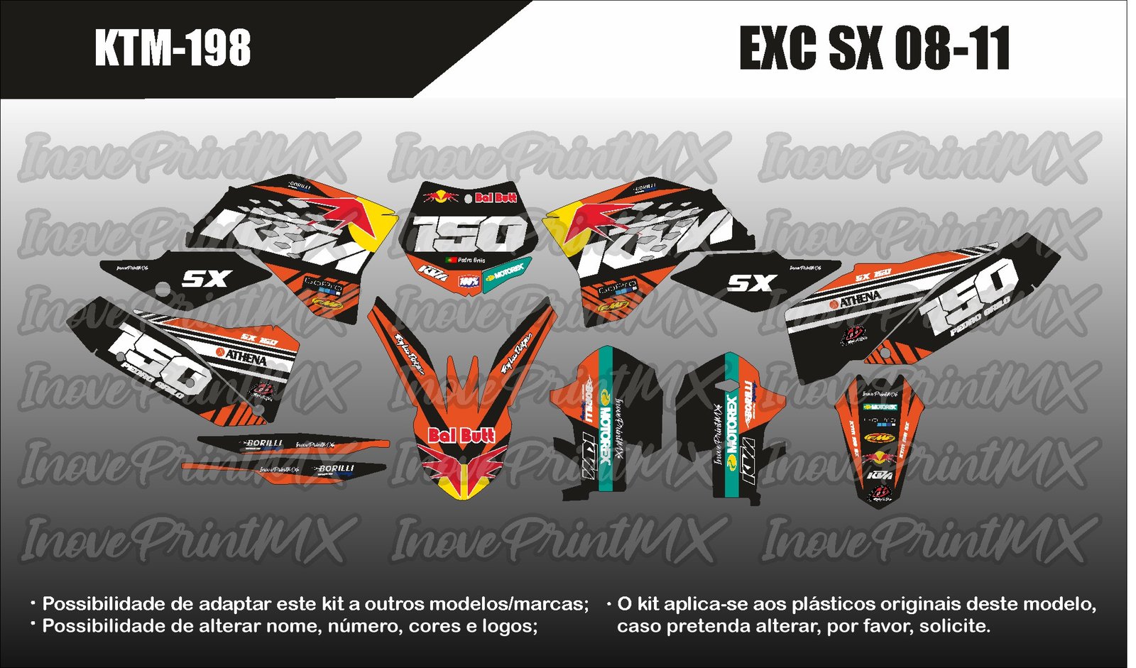 KTM EXC SX 08 - 11