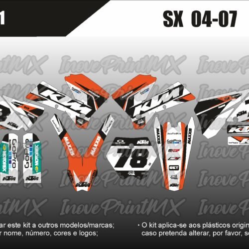 KTM EXC SX  04 - 07