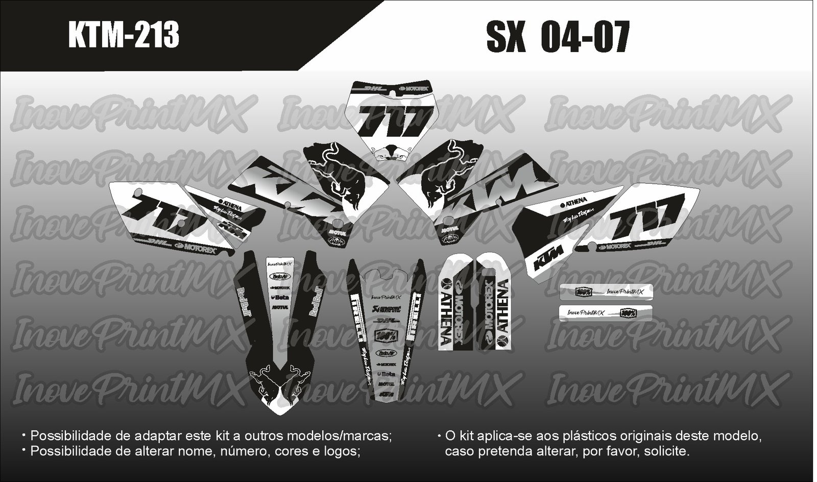KTM EXC SX 04 - 07