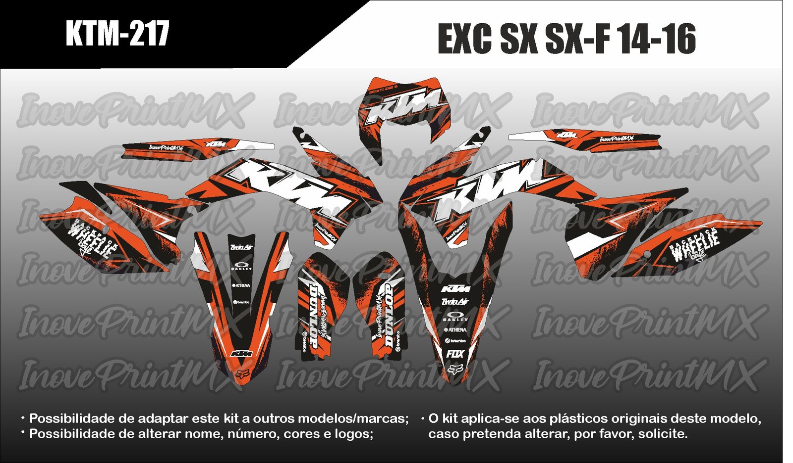 KTM EXC SX SX-F 14 - 16