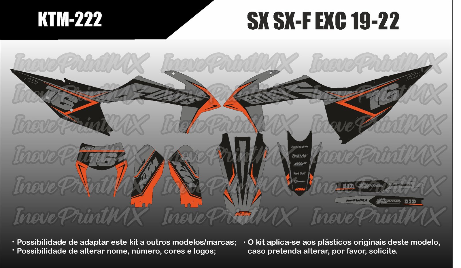 KTM EXC SX SX-F 19 - 22
