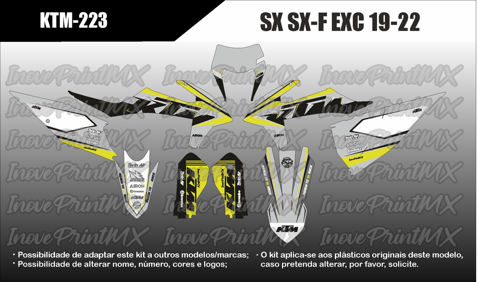 KTM EXC SX SX-F 19 - 22