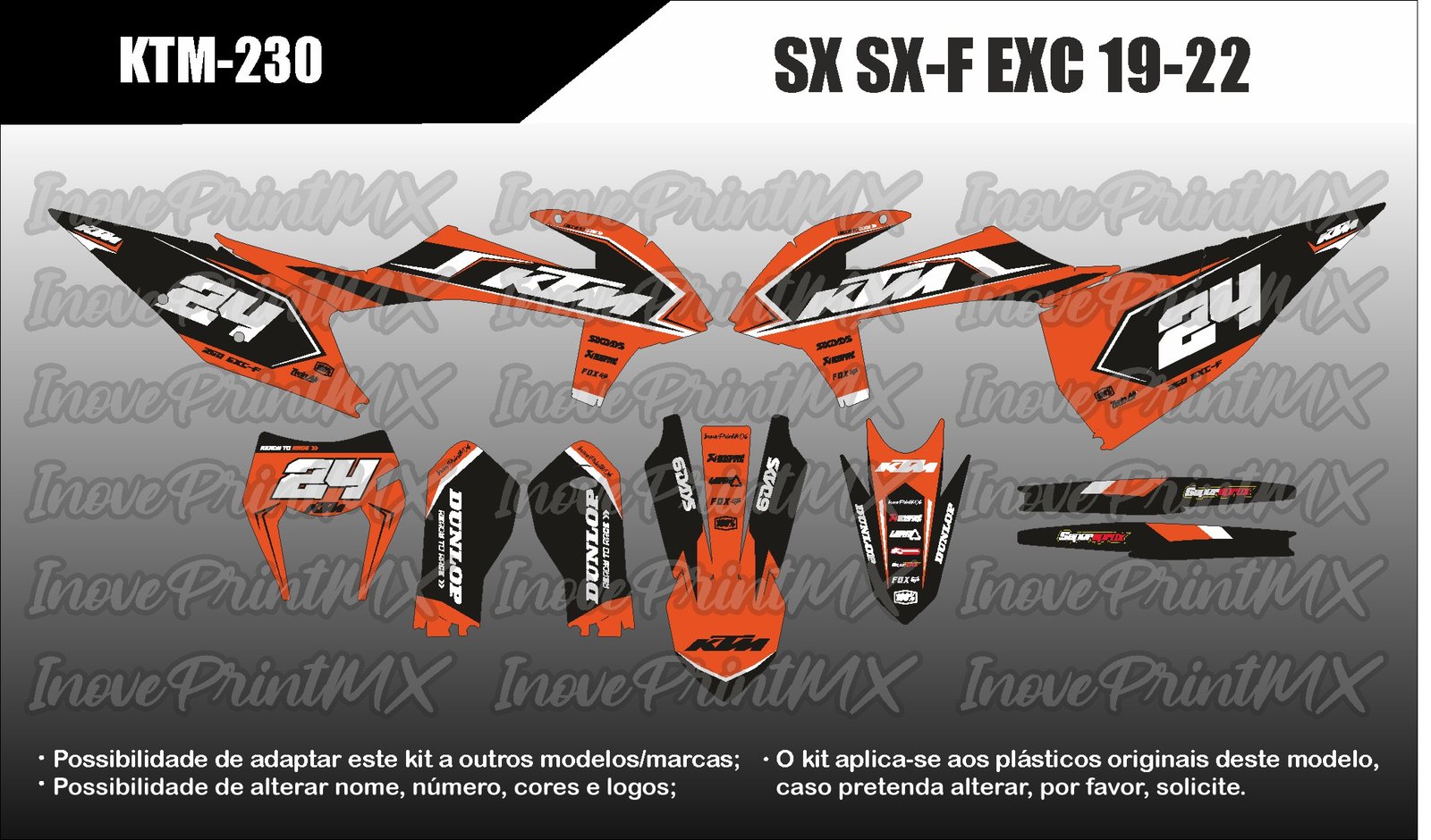 KTM EXC SX SX-F 19 - 22