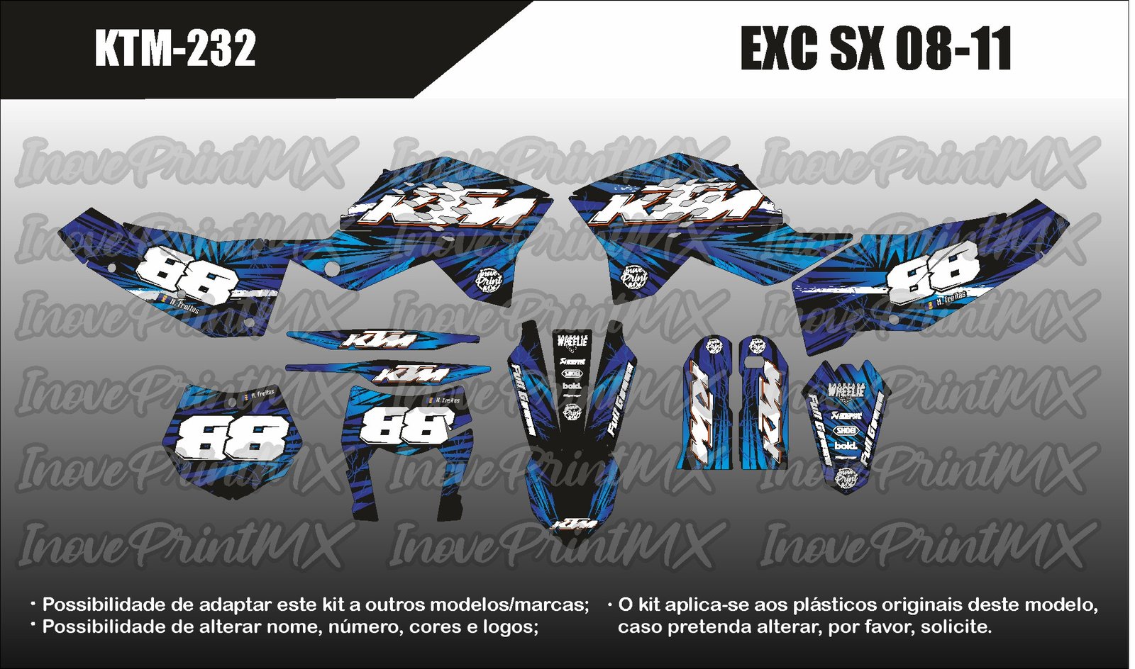 KTM EXC SX 08 - 11