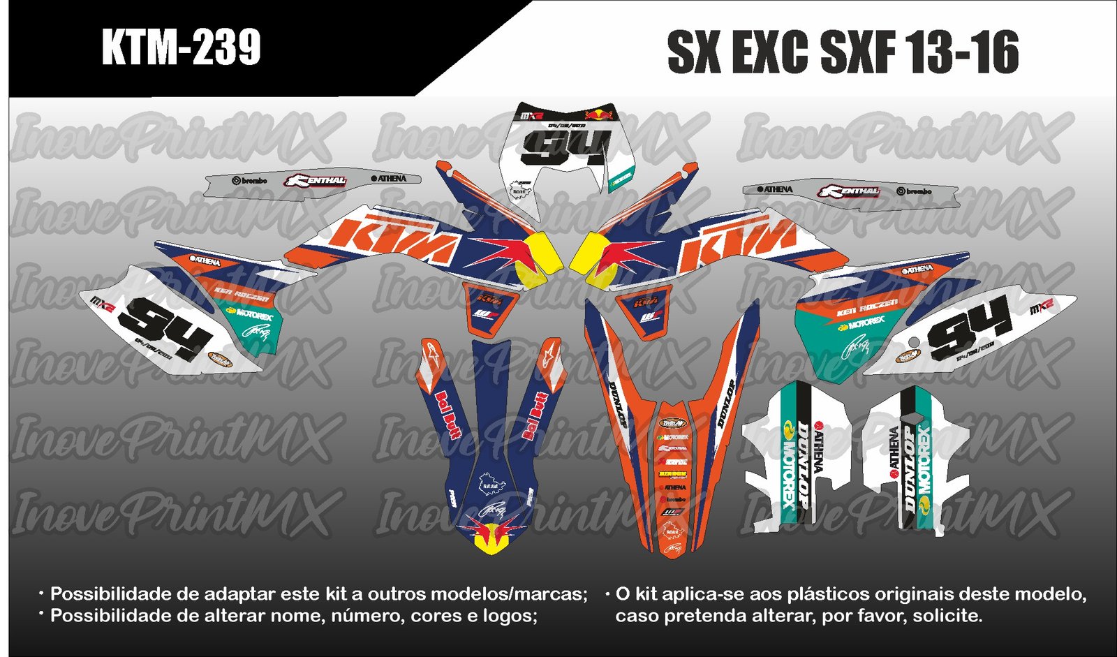 KTM EXC SX SX-F 13 - 16