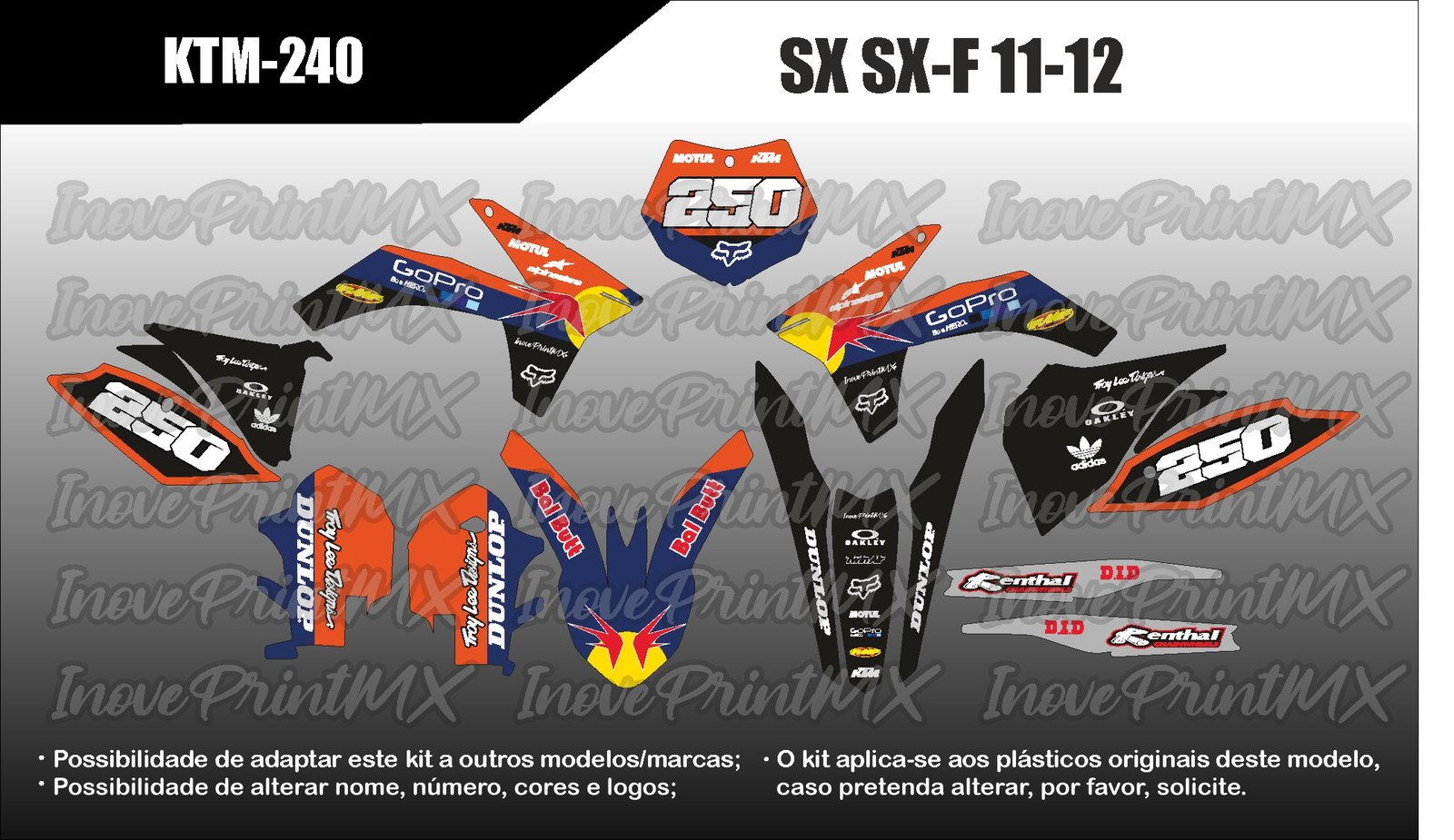 KTM EXC SX SX-F 11 - 12